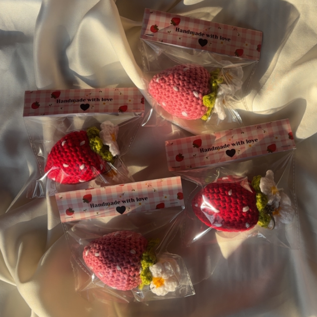 Strawberry Keychain