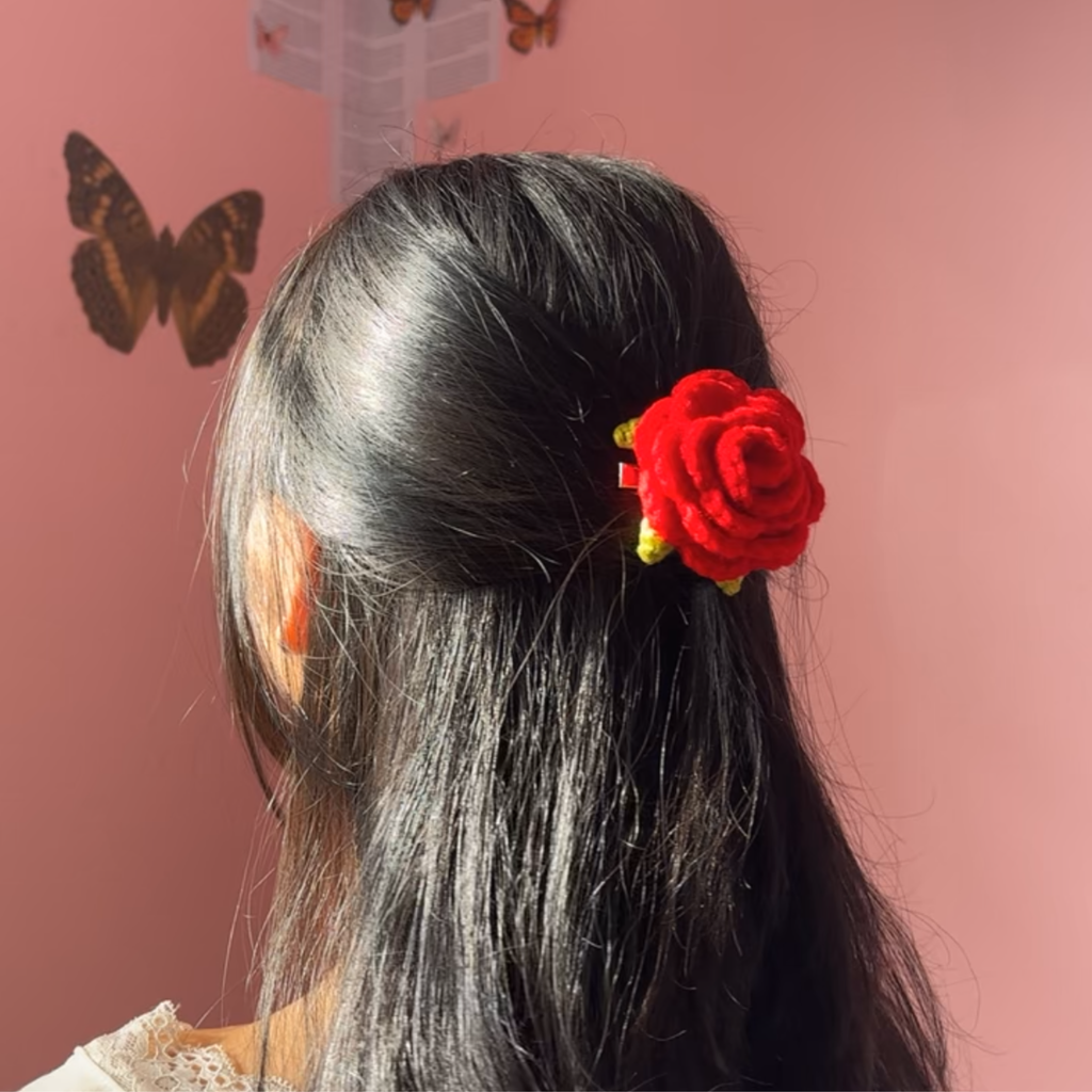 Rose Hairclip