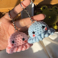 Octopus pair keychains